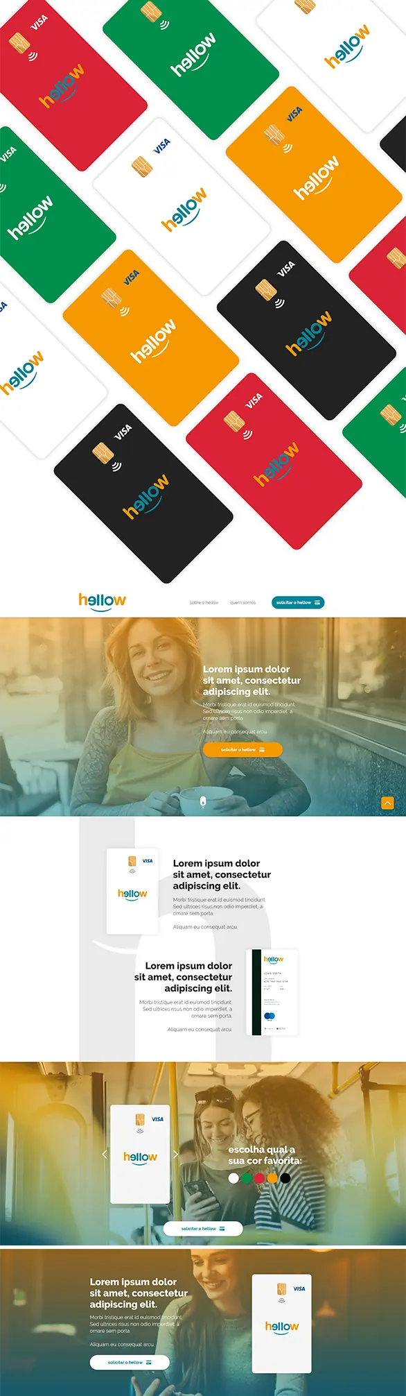 Identidade e produto digital Hellow
